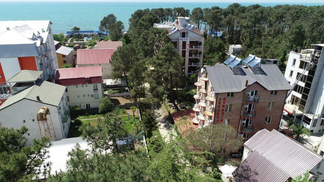 Hotel Evrazia Ureki Esterno foto